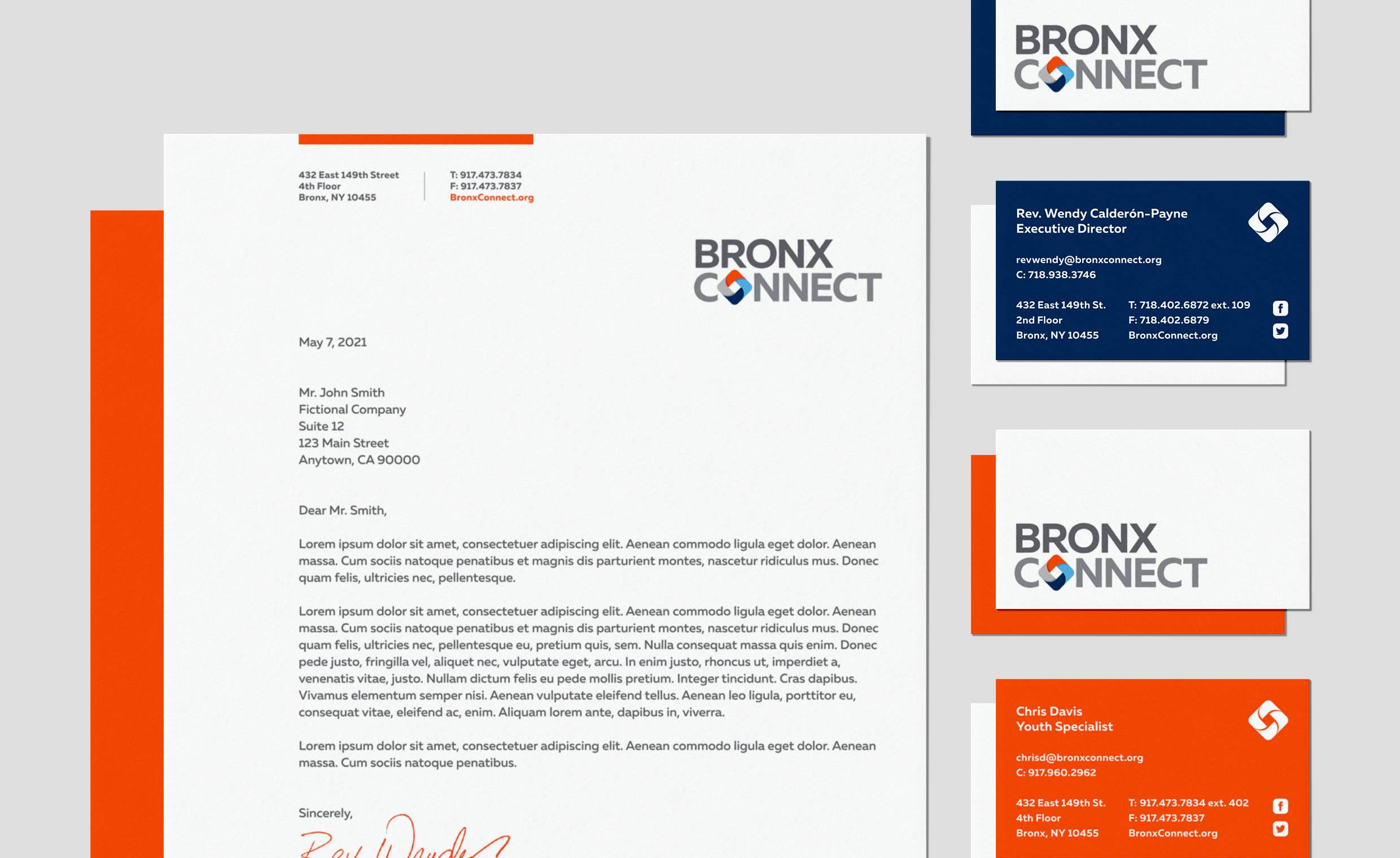 BronxConnect Stationery